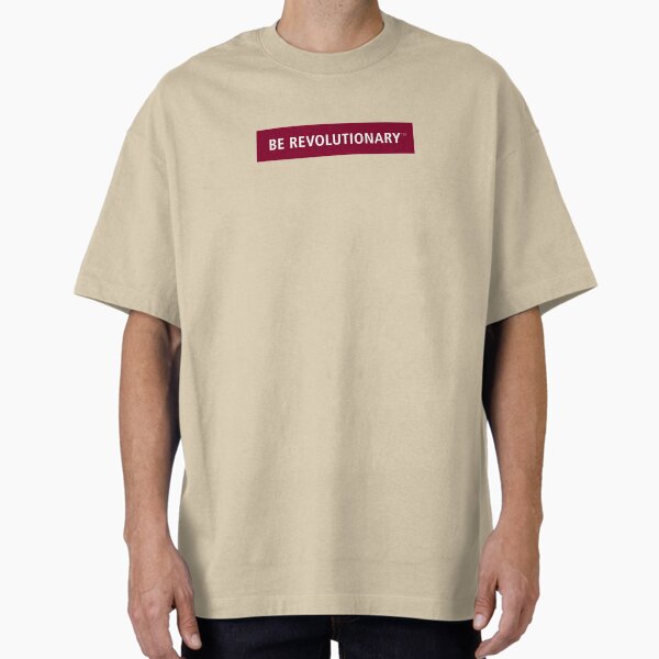UMass "Be Revolutionary" Maroon Oversized T-Shirt