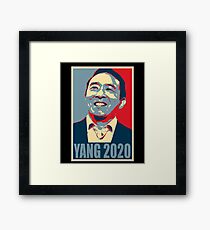 Andrew Yang 2020 Andrew Yang for President Framed Print