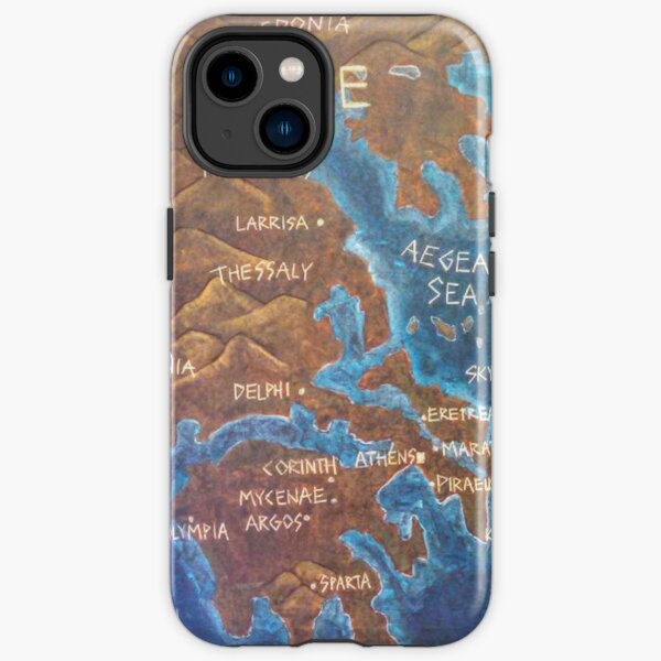 Map of Ancient Greece iPhone Tough Case