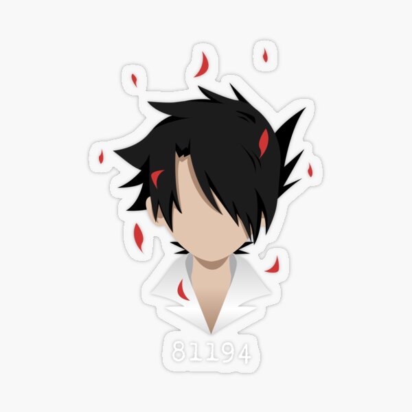 The Promised Neverland Faceless Character Stickers V1 TPN / 