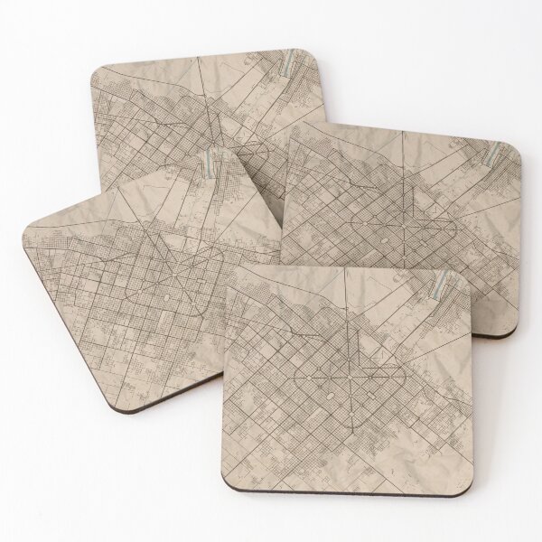Item preview, La Plata Sepia Map designed and sold by CPTVDesign.