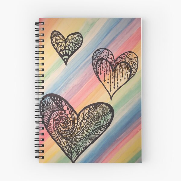 Item preview, Rainbow Hearts designed and sold by elliephant13.