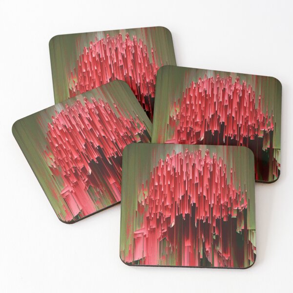 Item preview, Glitched Waratah designed and sold by JillyBeanDesign.