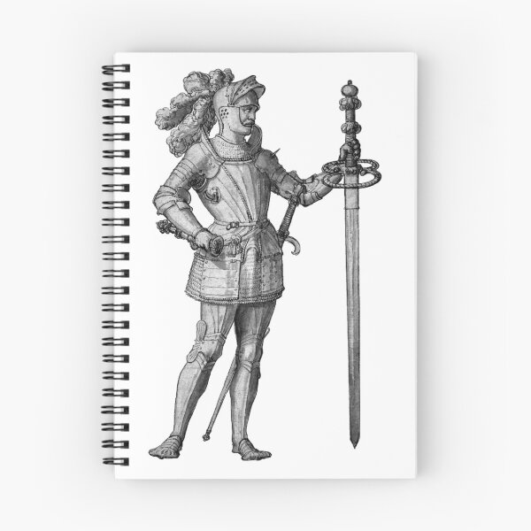 Item preview, Landsknecht - Medieval/Renaissance Knight with Two-Handed Sword designed and sold by emovendo.