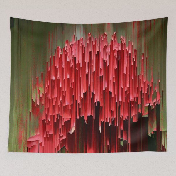 Item preview, Glitched Waratah designed and sold by JillyBeanDesign.