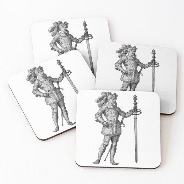 Item preview, Landsknecht - Medieval/Renaissance Knight with Two-Handed Sword designed and sold by emovendo.
