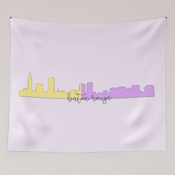 Item preview, Baton Rouge Skyline Two Toned designed and sold by one-broke-kid.