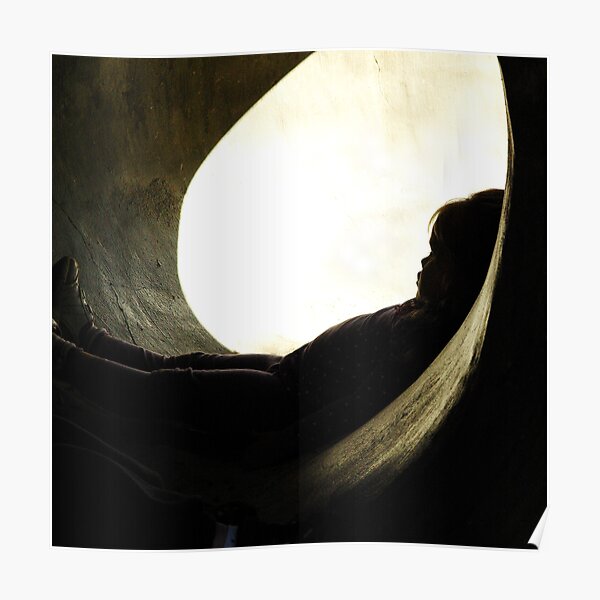 Grumpy. A Silhouette. Poster