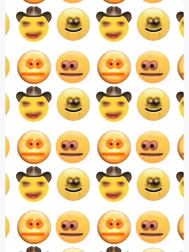 Cursed Emoji Set Sticker for Sale by Anna Laimo