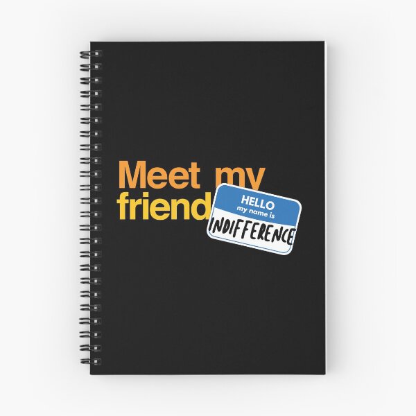 Item preview, Meet My Friend Indifference designed and sold by the-type-store.