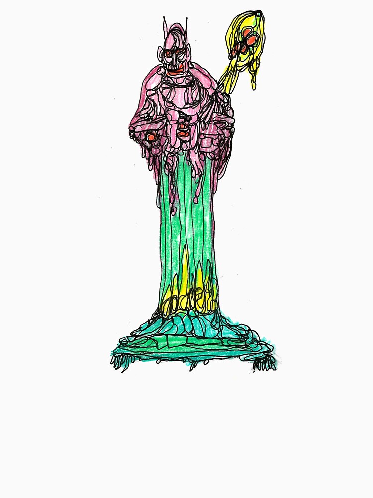 Thumbnail 7 of 7, Classic T-Shirt, Flesh Slime Lord of the Green Jeweled Pillar designed and sold by mraston.