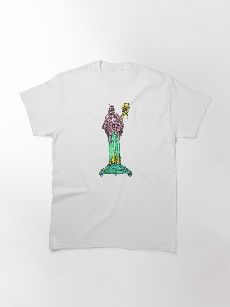 Thumbnail 3 of 7, Classic T-Shirt, Flesh Slime Lord of the Green Jeweled Pillar designed and sold by mraston.