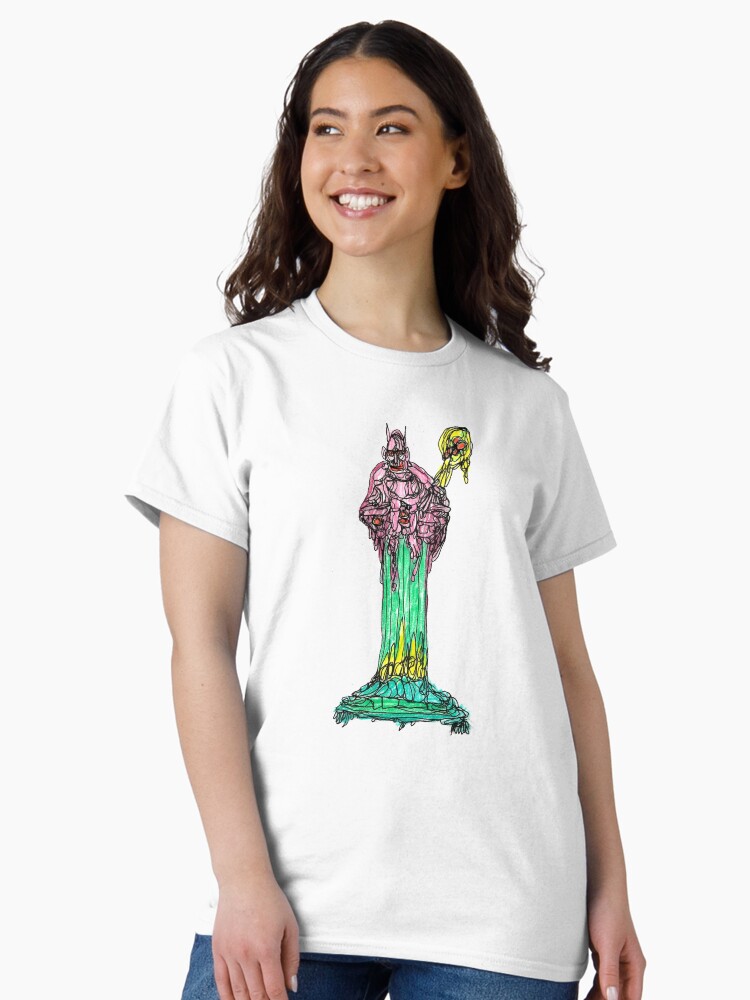 Thumbnail 2 of 7, Classic T-Shirt, Flesh Slime Lord of the Green Jeweled Pillar designed and sold by mraston.