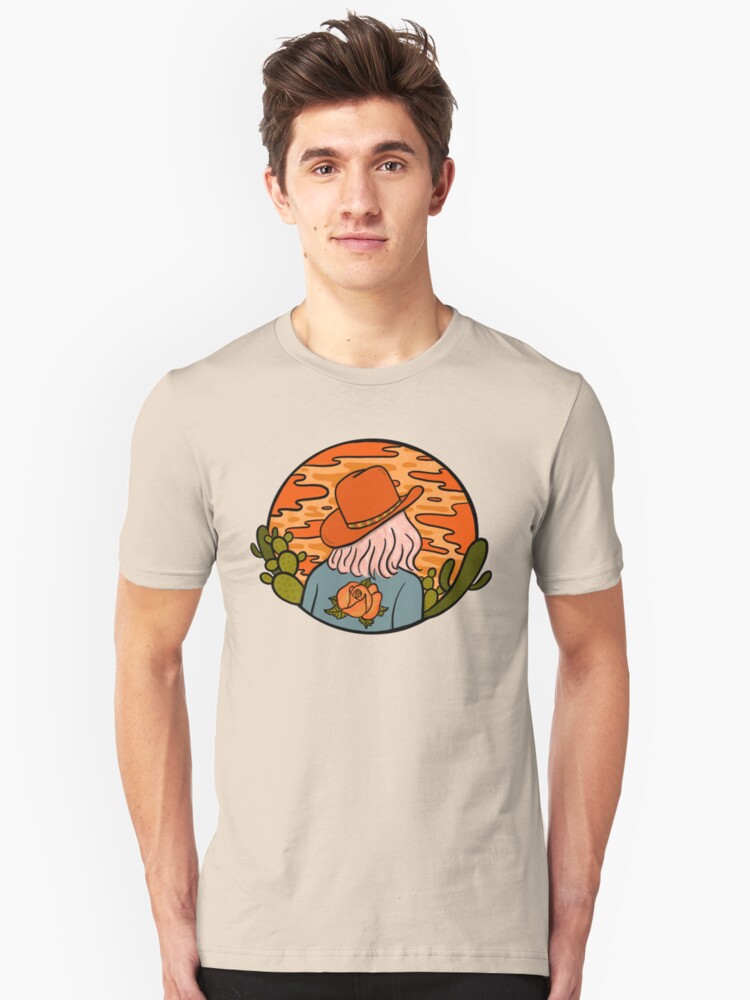 Alternate view of Desert Cowgirl Slim Fit T-Shirt