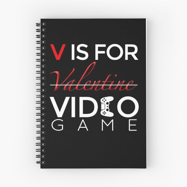 Item preview, V is for Valentines Video Game designed and sold by Drugaya.