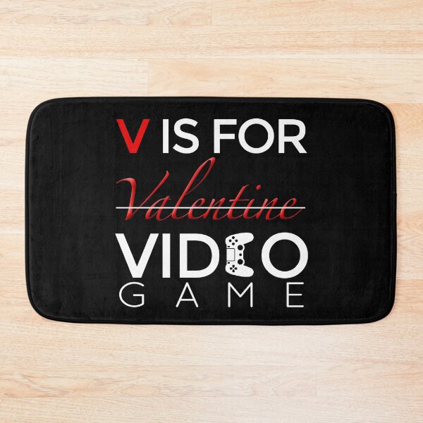 Item preview, V is for Valentines Video Game designed and sold by Drugaya.