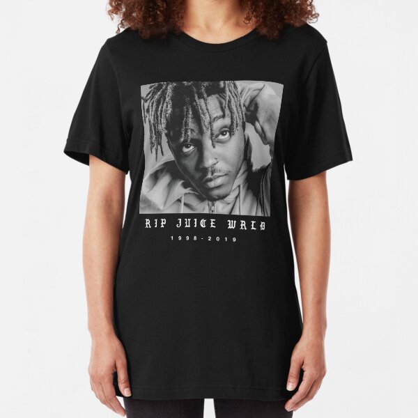 RIP JUICE WRLD Slim Fit T-Shirt