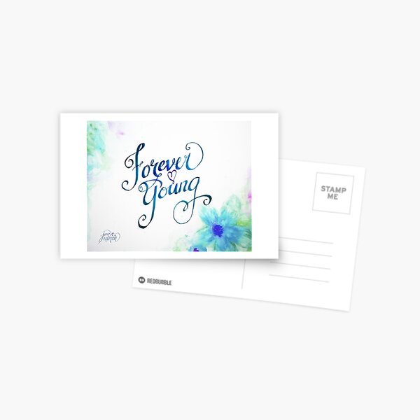 Forever Young by Jan Marvin Postcard