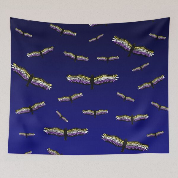 Item preview, Fly With Pride, Raven Series - Nonbinary designed and sold by StephOBrien.