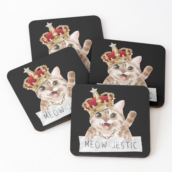 Item preview, MEOW-JESTIC designed and sold by PetsandBeyond.