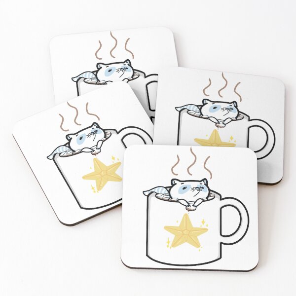 Item preview, Marshmallow Raccoon Cocoa designed and sold by BrokeArtStudent.