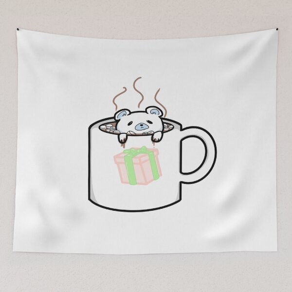 Item preview, Marshmallow Bear Cocoa  designed and sold by BrokeArtStudent.