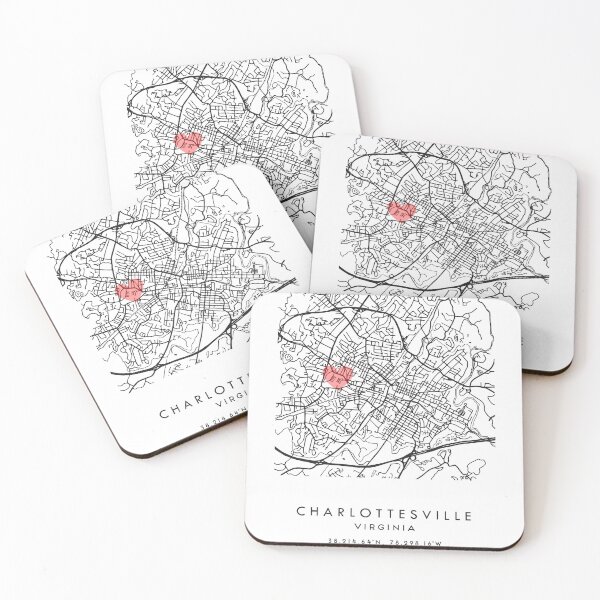 Item preview, Charlottesville Map UVA designed and sold by Liv Johnson.
