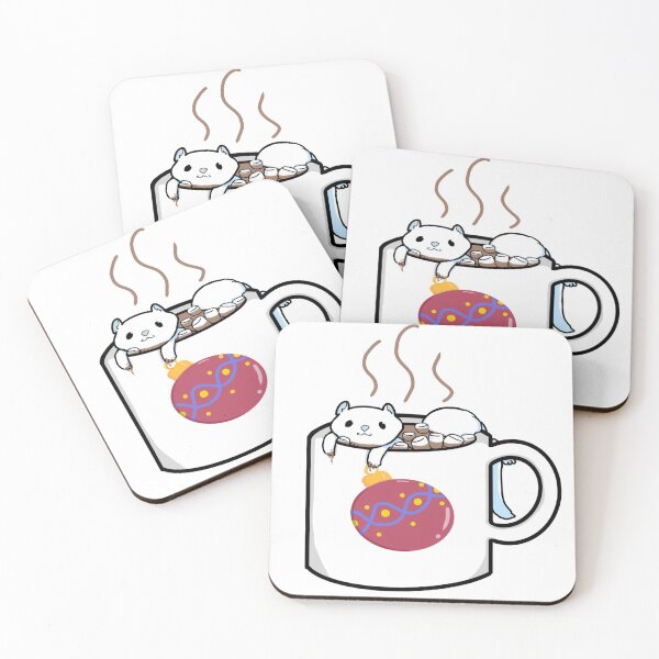 Item preview, Marshmallow Ferret Cocoa  designed and sold by BrokeArtStudent.