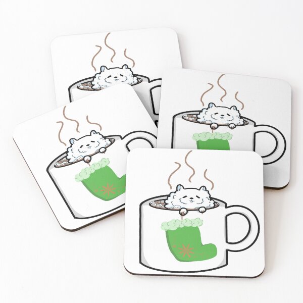 Item preview, Marshmallow Pom Cocoa  designed and sold by BrokeArtStudent.