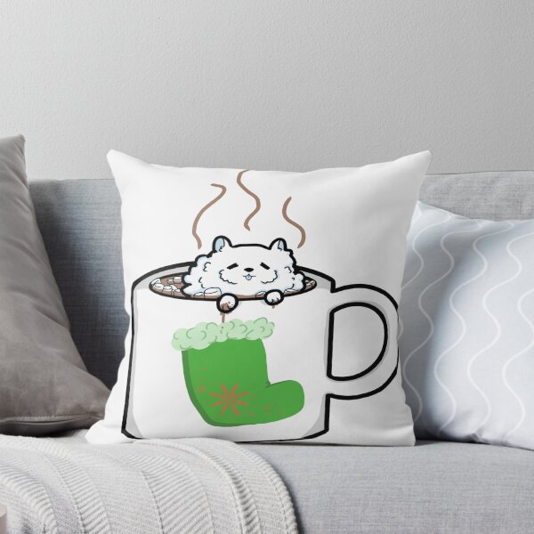 Item preview, Marshmallow Pom Cocoa  designed and sold by BrokeArtStudent.