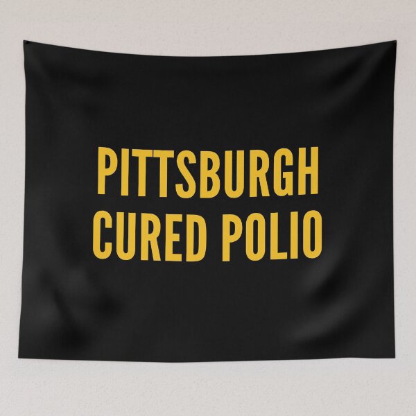 Item preview, Pittsburgh Cured Polio Shirts Stickers Funny designed and sold by Pittsburgh 412 Steel City Yinzers.