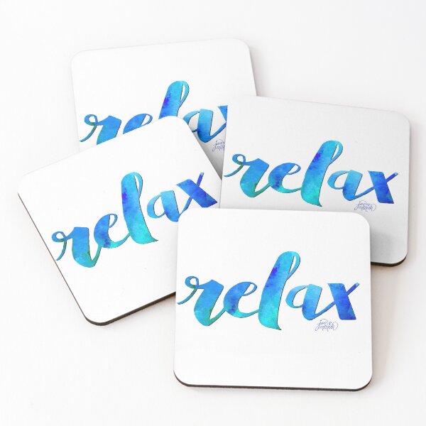 Item preview, RELAX WATERCOLOR by Jan Marvin designed and sold by Jan Marvin Art Studio.