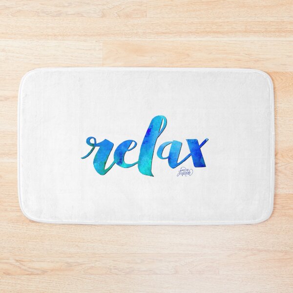 Item preview, RELAX WATERCOLOR by Jan Marvin designed and sold by Jan Marvin Art Studio.