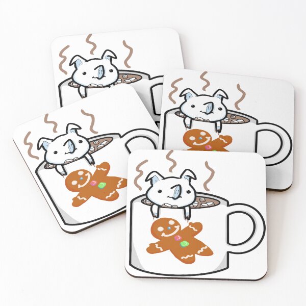 Item preview, Marshmallow Pig Cocoa  designed and sold by BrokeArtStudent.