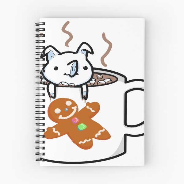 Item preview, Marshmallow Pig Cocoa  designed and sold by BrokeArtStudent.