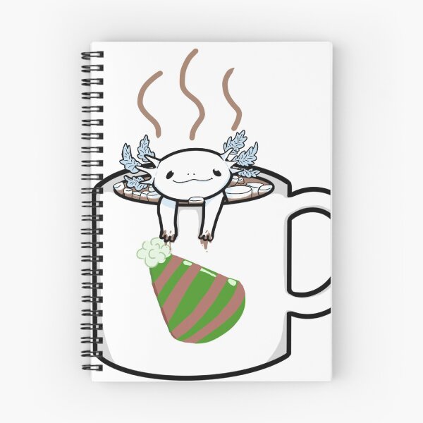 Item preview, Marshmallow Axolotl Cocoa  designed and sold by BrokeArtStudent.