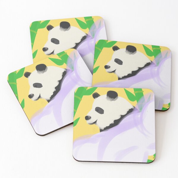Item preview, Panda in a Purple Cloud by Yuuki G designed and sold by Yuuki G's Artsy Things.