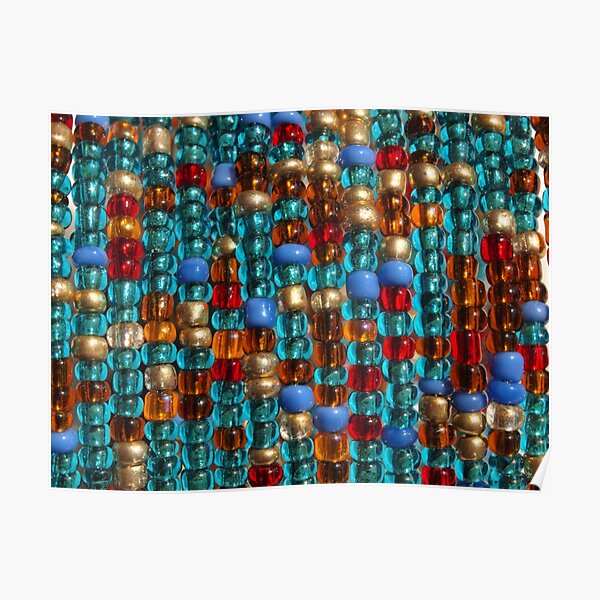 Beaded Curtain Poster