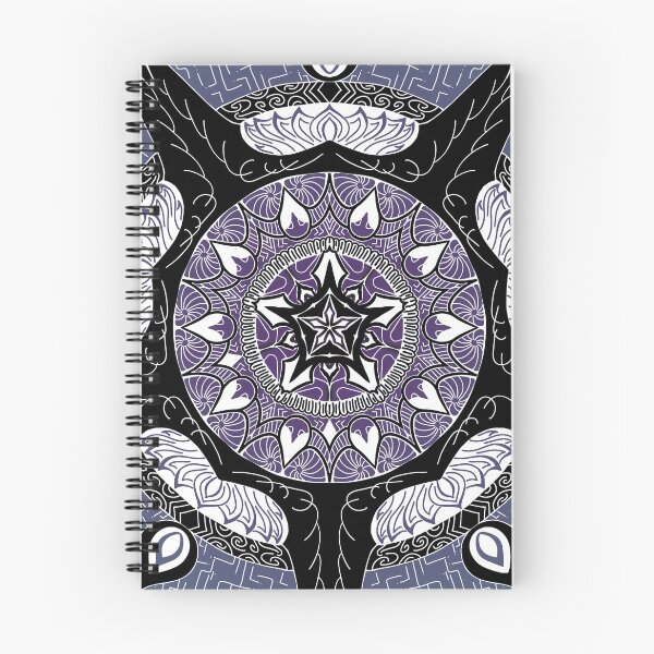 Item preview, Large Mixed Themed Mandala Purple Turquoise designed and sold by SirCrim.