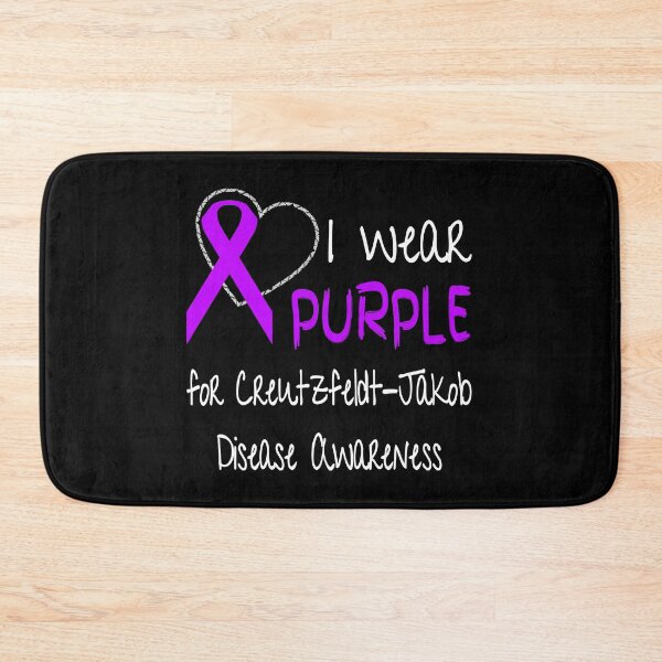 Item preview, I Wear Purple For Creutzfeldt-Jakob Disease Ribbon design designed and sold by nikkidawn74.