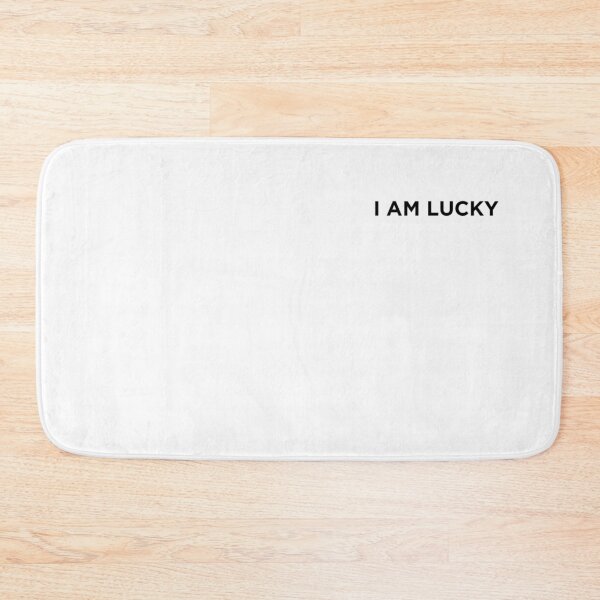 Item preview, Motivational  " I Am Lucky" classic t-shirt designed and sold by MiraShop.