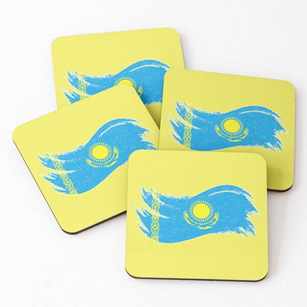 Item preview, Kazakhstan Flag t-shirt designed and sold by MiraShop.