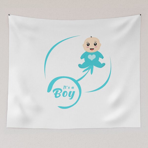 Item preview, Baby boy offspring blue gift cute child designed and sold by Gex909.