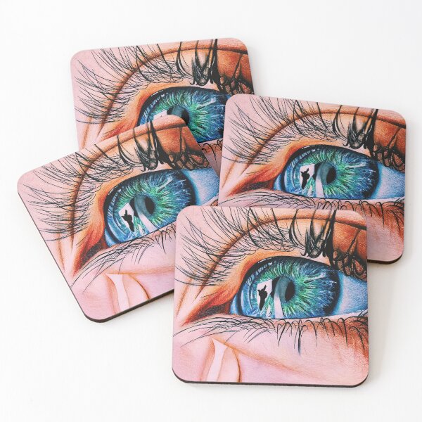 Item preview, realistic eye with middle finger reflection designed and sold by Gigilorient.