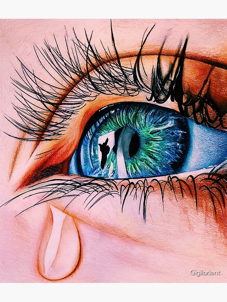 eye reflection art