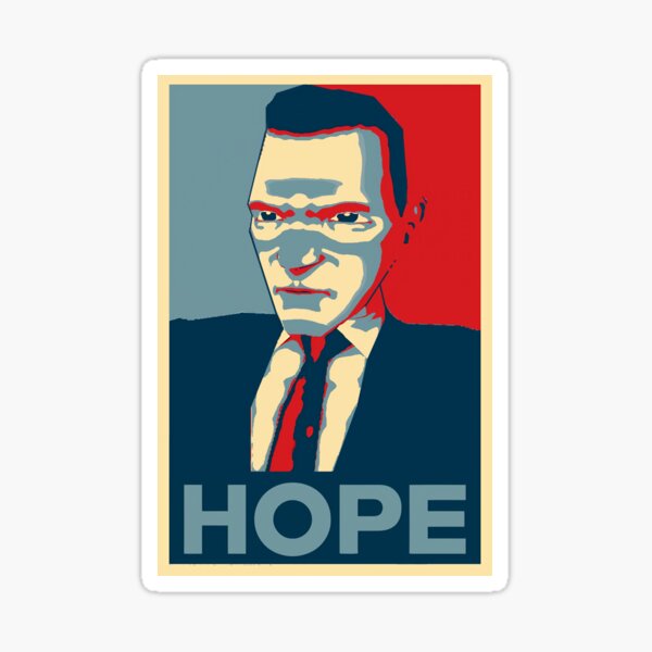 Vista previa del artículo con la obra «Sonic Adventure 2 President Hope Poster», diseñado y vendido por RuneKnight Man.