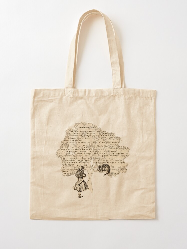 alice wonderland, alice in vintage wonderland Tote Bag by