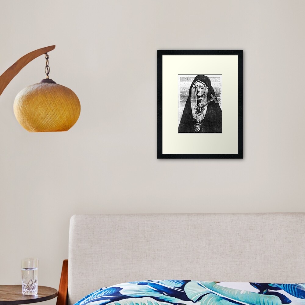 Item preview, Framed Art Print designed and sold by bellaeiou.