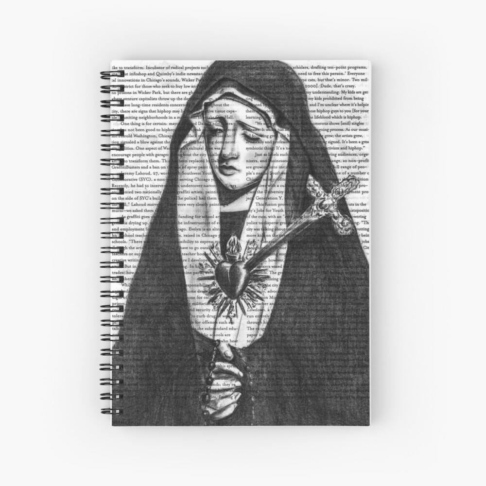 Item preview, Spiral Notebook designed and sold by bellaeiou.