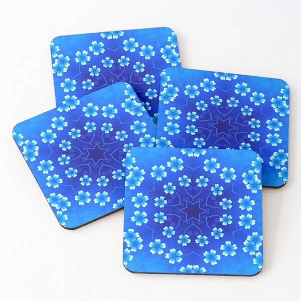 Item preview, Blue Flower Pattern designed and sold by florista69.